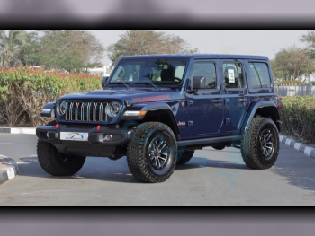 Jeep  Wrangler  Rubicon  2025  Automatic  0 Km  4 Cylinder  Four Wheel Drive (4WD)  SUV  Blue  With Warranty