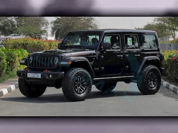 Jeep  Wrangler  Rubicon  2024  Automatic  0 Km  6 Cylinder  Four Wheel Drive (4WD)  SUV  Black  With Warranty