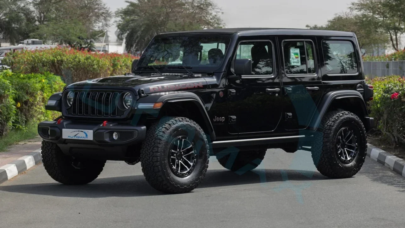 Jeep  Wrangler  Rubicon  2024  Automatic  0 Km  6 Cylinder  Four Wheel Drive (4WD)  SUV  Black  With Warranty