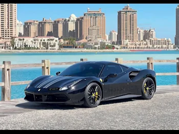 Ferrari  488  GTB  2017  Automatic  11,800 Km  8 Cylinder  Rear Wheel Drive (RWD)  Coupe / Sport  Black