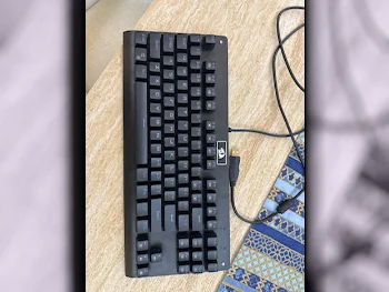 Keyboards - Redragon  - Black / Blue  - Keyboard Only  - Wired