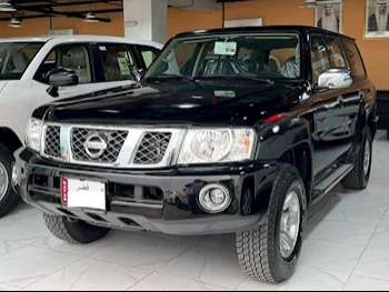 Nissan  Patrol  Super Safari  2024  Manual  0 Km  6 Cylinder  Four Wheel Drive (4WD)  SUV  Black  With Warranty