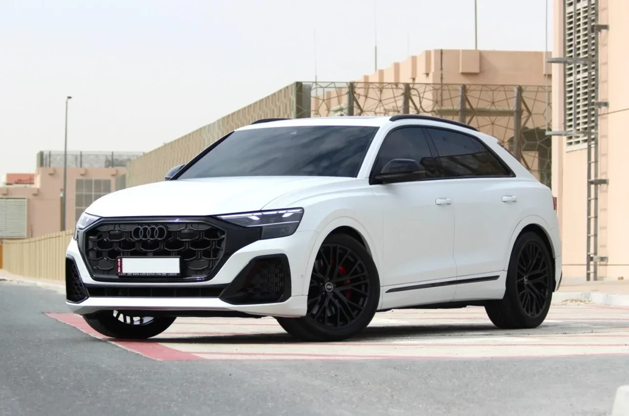 Audi  Q8 S Line  6 Cylinder  SUV ( AWD )  White  2024