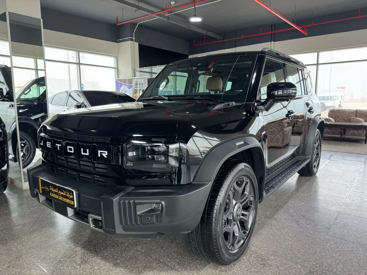 Jetour  T2  Luxury  2025  Automatic  12,000 Km  4 Cylinder  All Wheel Drive (AWD)  SUV  Black  With Warranty