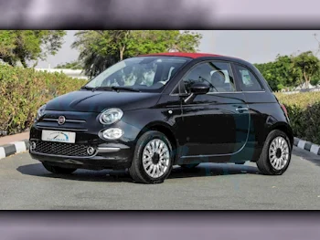 Fiat  500  2024  Automatic  0 Km  4 Cylinder  Front Wheel Drive (FWD)  Convertible  Black  With Warranty