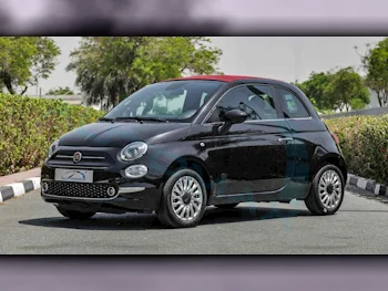 Fiat  500  2024  Automatic  0 Km  4 Cylinder  Front Wheel Drive (FWD)  Convertible  Black  With Warranty