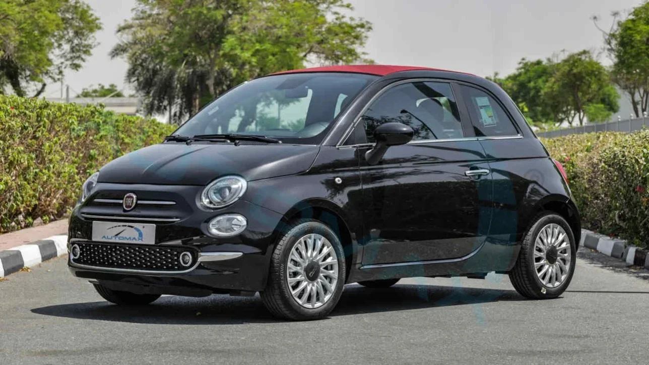 Fiat  500  2024  Automatic  0 Km  4 Cylinder  Front Wheel Drive (FWD)  Convertible  Black  With Warranty