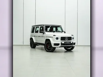 Mercedes-Benz  G-Class  63 AMG  2025  Automatic  0 Km  8 Cylinder  Four Wheel Drive (4WD)  SUV  White  With Warranty