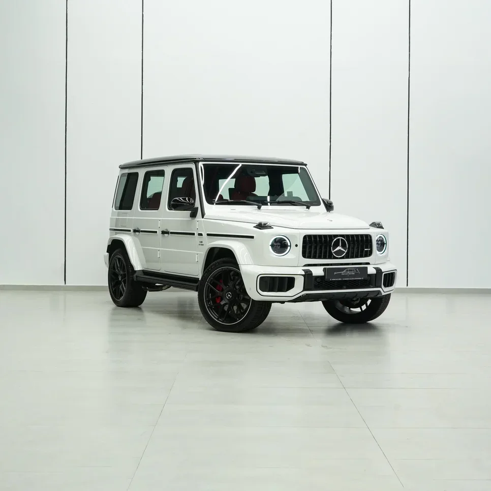 Mercedes-Benz  G-Class  63 AMG  2025  Automatic  0 Km  8 Cylinder  Four Wheel Drive (4WD)  SUV  White  With Warranty