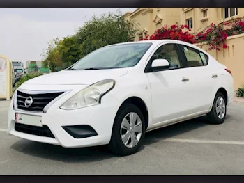 Nissan  Sunny  2019  Automatic  122,000 Km  4 Cylinder  Front Wheel Drive (FWD)  Sedan  White