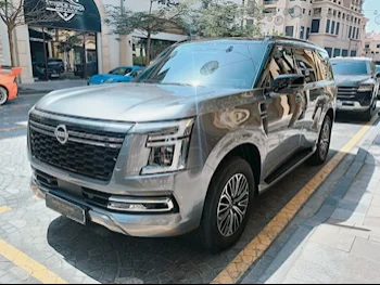 Nissan  Patrol  Platinum  2025  Automatic  7,000 Km  8 Cylinder  Four Wheel Drive (4WD)  SUV  Silver  With Warranty