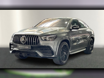 Mercedes-Benz  GLE  53 AMG Coupe  2022  Automatic  3,000 Km  6 Cylinder  All Wheel Drive (AWD)  SUV  Gray  With Warranty