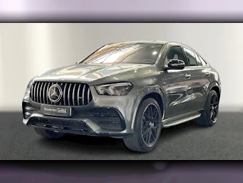 Mercedes-Benz  GLE  53 AMG Coupe  2022  Automatic  3,000 Km  6 Cylinder  All Wheel Drive (AWD)  Coupe / Sport  Gray  With Warranty