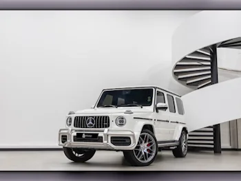 Mercedes-Benz  G-Class  63 AMG  2020  Automatic  44,860 Km  8 Cylinder  Four Wheel Drive (4WD)  SUV  White  With Warranty