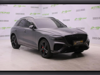 Genesis  GV 70  2022  Automatic  93,000 Km  6 Cylinder  Four Wheel Drive (4WD)  SUV  Gray Matte  With Warranty