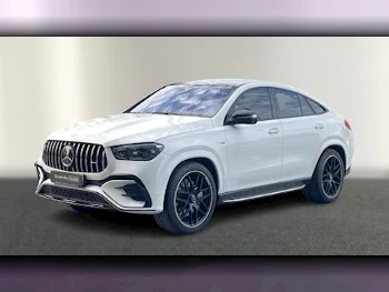 Mercedes-Benz  GLE  53 AMG Coupe  2023  Automatic  3,000 Km  6 Cylinder  All Wheel Drive (AWD)  Coupe / Sport  White  With Warranty