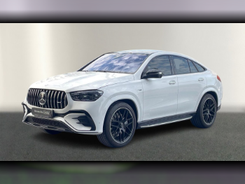 Mercedes-Benz  GLE  53 AMG Coupe  2023  Automatic  3,000 Km  6 Cylinder  All Wheel Drive (AWD)  SUV  White  With Warranty