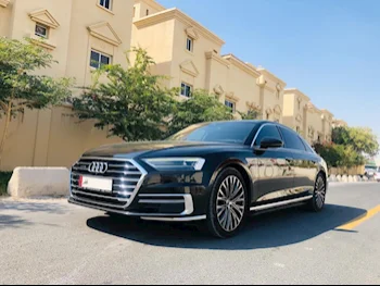 Audi  A8  L  2020  Automatic  135,000 Km  6 Cylinder  All Wheel Drive (AWD)  Sedan  Black  With Warranty