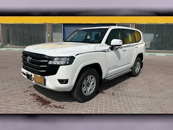 Toyota  Land Cruiser  GXR  2024  Automatic  0 Km  6 Cylinder  Four Wheel Drive (4WD)  SUV  White  With Warranty