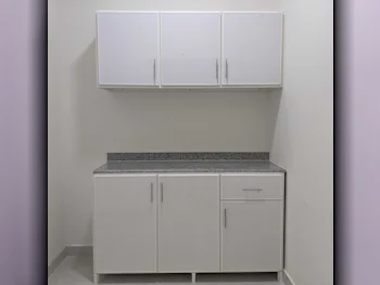 Kitchen Cabinets & Drawers - White  - Qatar