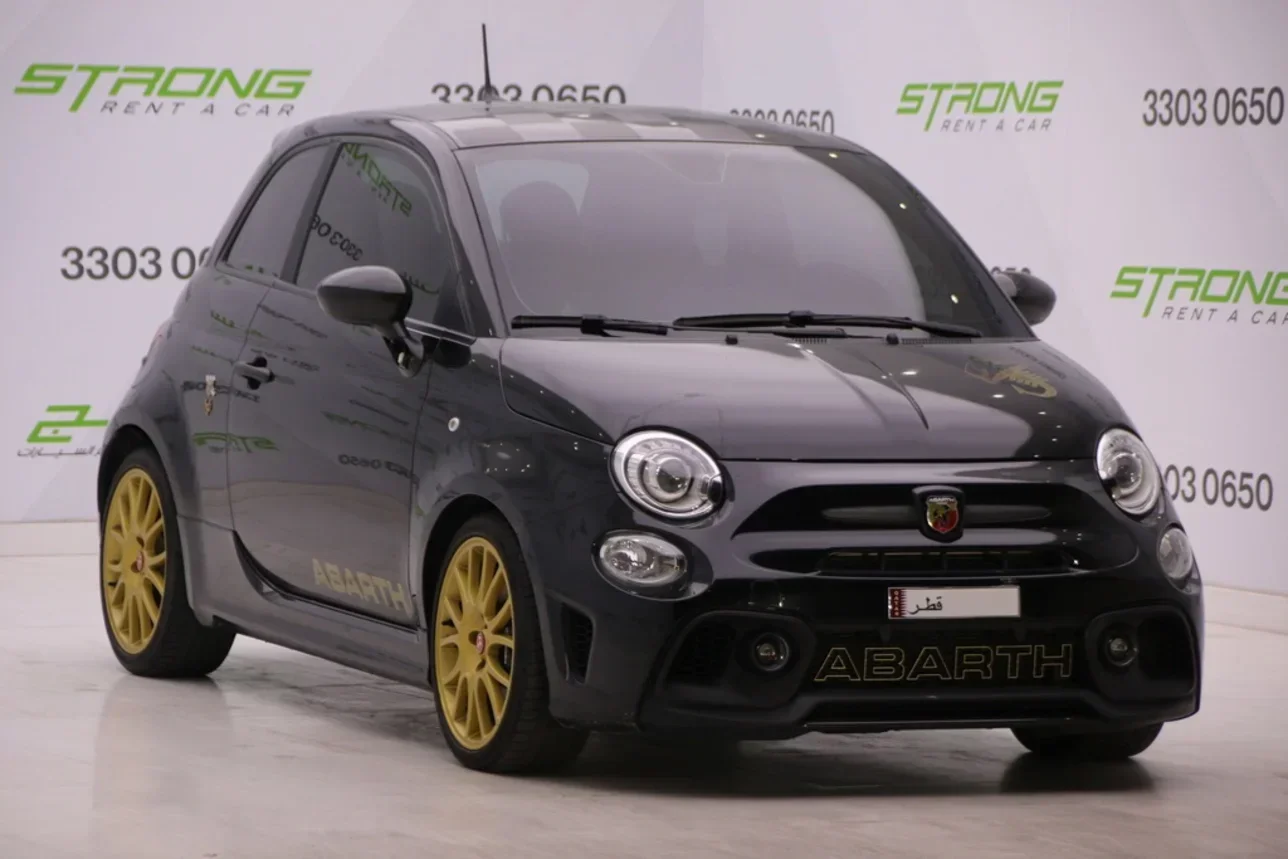 Fiat  595  Abarth  2022  Automatic  25,000 Km  4 Cylinder  Front Wheel Drive (FWD)  Hatchback  Black  With Warranty