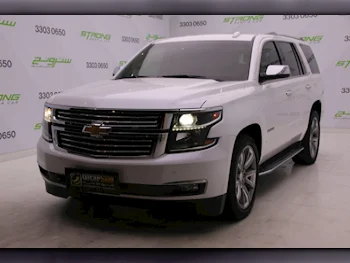 Chevrolet  Tahoe  LTZ  2016  Automatic  224,000 Km  8 Cylinder  Four Wheel Drive (4WD)  SUV  White
