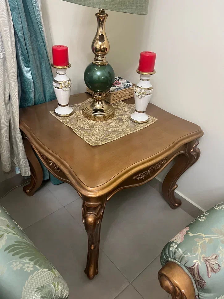 الطاولات والخزائن الجانبية منضدة القهوة  - بان ايماريتس  - خشب متين  - خشبي