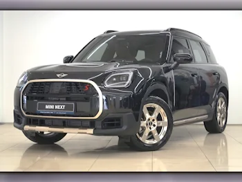 Mini  Cooper  CountryMan  S  2024  Automatic  4,665 Km  4 Cylinder  Four Wheel Drive (4WD)  Hatchback  Black  With Warranty