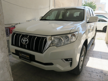 Toyota  Prado  2018  Automatic  89,000 Km  4 Cylinder  Four Wheel Drive (4WD)  SUV  White