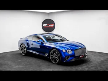 Bentley  Continental  GT  2023  Automatic  6,321 Km  8 Cylinder  All Wheel Drive (AWD)  Coupe / Sport  Blue