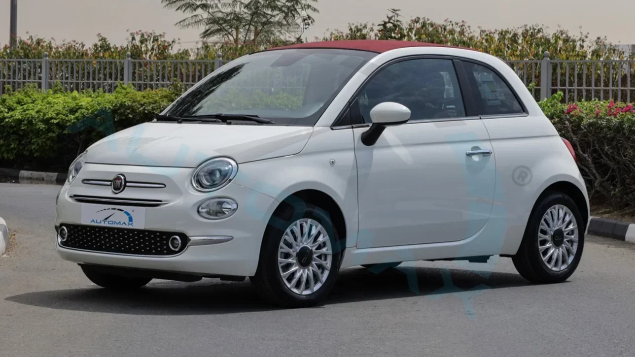 Fiat  500  2024  Automatic  0 Km  4 Cylinder  Front Wheel Drive (FWD)  Convertible  White  With Warranty