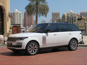 Land Rover  Range Rover  Vogue SE Super charged L  2019  Automatic  83,000 Km  6 Cylinder  Four Wheel Drive (4WD)  SUV  White  With Warranty