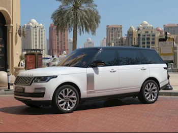 Land Rover  Range Rover  Vogue SE Super charged L  2019  Automatic  83,000 Km  6 Cylinder  Four Wheel Drive (4WD)  SUV  White  With Warranty