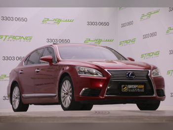 Lexus  LS  600 HL  2015  Automatic  150,000 Km  8 Cylinder  Rear Wheel Drive (RWD)  Sedan  Red