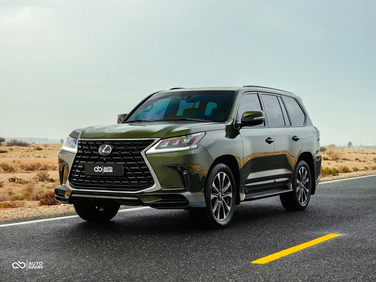 Lexus  LX  570 S Black Edition  2021  Automatic  52,000 Km  8 Cylinder  Four Wheel Drive (4WD)  SUV  Green