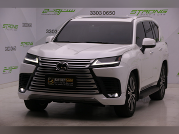 Lexus  LX  600 Luxury  2024  Automatic  61,000 Km  6 Cylinder  Four Wheel Drive (4WD)  SUV  Pearl  With Warranty