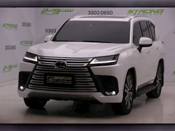لكزس  ال اكس  600 لكجري  2024  اوتوماتيك  36,000 كم  6 سلندر  دفع رباعي  اس يو في  أبيض لؤلؤي  تحت الضمان