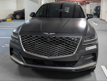 Genesis  GV 80  2022  Automatic  52,000 Km  6 Cylinder  Four Wheel Drive (4WD)  SUV  Gray Matte  With Warranty