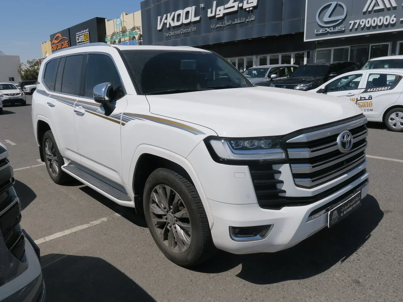 Toyota  Land Cruiser  VX Twin Turbo  2022  Automatic  69,000 Km  6 Cylinder  Four Wheel Drive (4WD)  SUV  White  With Warranty