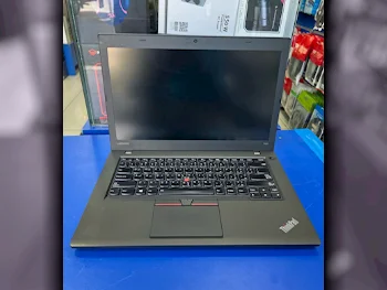 Laptops Lenovo  - ThinkPad  - Black  - Windows 10  - Intel  - Core i5  -Memory (Ram): 8 GB