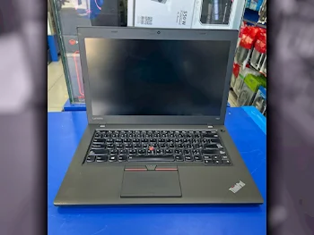 Laptops Lenovo  - ThinkPad  - Black  - Windows 10  - Intel  - Core i5  -Memory (Ram): 8 GB