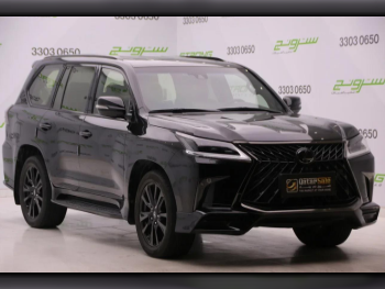 Lexus  LX  570 S Black Edition  2019  Automatic  92,000 Km  8 Cylinder  Four Wheel Drive (4WD)  SUV  Black