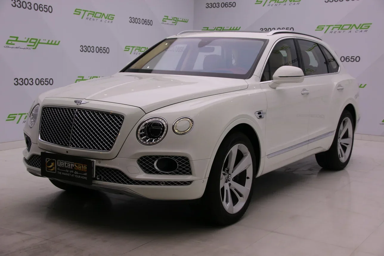 Bentley  Bentayga  2017  Automatic  58,500 Km  12 Cylinder  Four Wheel Drive (4WD)  SUV  White