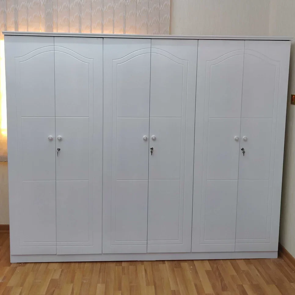 خزائن ودواليب الملابس والزينة - دوحة فيرنيتشر  - خزائن  - أبيض