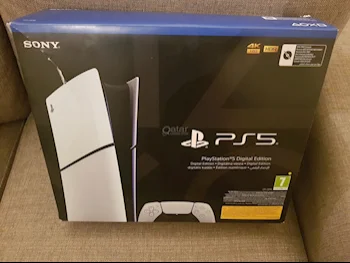 Video Games Consoles - Sony  - PlayStation 5 Digital  - 1 TB  -Included Controllers: 1