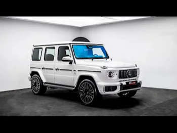 Mercedes-Benz  G-Class  63 AMG  2025  Automatic  0 Km  8 Cylinder  Four Wheel Drive (4WD)  SUV  White