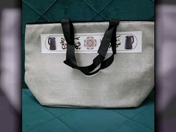 Bags  - Grey  - Cotton Canvas  - Unisex