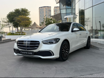 Mercedes-Benz  S-Class  450AMG  2023  Automatic  9,000 Km  6 Cylinder  Rear Wheel Drive (RWD)  Sedan  White  With Warranty