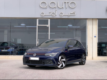 فوكس واغن  غولف  جي تي اي  2022  اوتوماتيك  60,000 كم  4 سلندر  سحب امامي  هاتشباك  ازرق