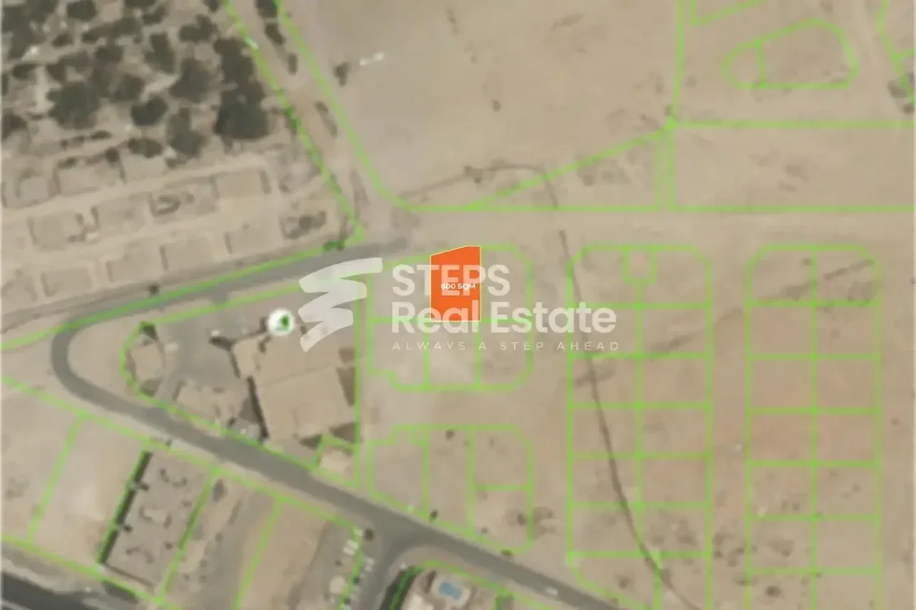 Lands For Sale in Al Wakrah  - Al Wakrah  -Area Size 600 Square Meter